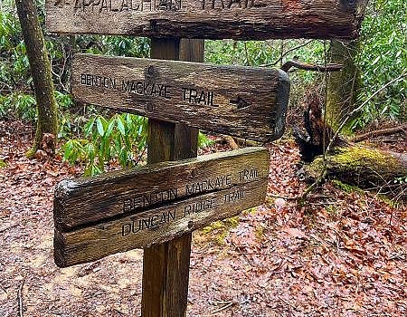 Trail sign